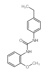 3-(4-ethylphenyl)-1-(2-methoxyphenyl)urea structure