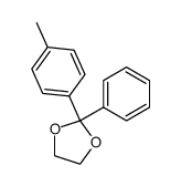 4-methylbenzophenone ethylene acetal结构式