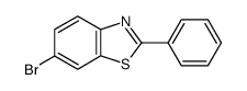 6-bromo-2-phenylbenzo[d]thiazole结构式