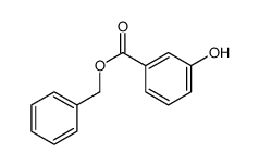 苄基-3-羟基苯甲酸酯结构式