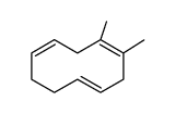 4,5-Dimethyl-cis,cis,trans-1,4,7-cyclodecatrien Structure