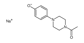 1-acetyl-4-(4-hydroxyphenyl)piperazine , sodiumsalt picture