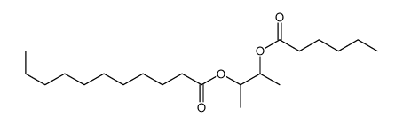 3-hexanoyloxybutan-2-yl undecanoate Structure