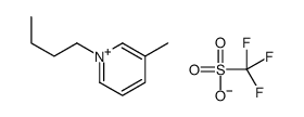 1-Butyl-3-methylpyridinium trifluoromethanesulfonate Structure