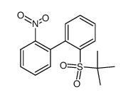 2-tert-butylsulfonyl-2'-nitrobiphenyl Structure