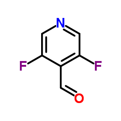 3,5-Difluoroisonicotinaldehyde Structure