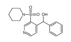 phenyl-(3-piperidin-1-ylsulfonylpyridin-4-yl)methanol Structure