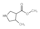 4-甲基吡咯烷-3-羧酸甲酯图片