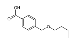 4-(butoxymethyl)benzoic acid结构式