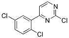 2-Chloro-4-(2,5-dichloro-phenyl)-pyrimidine Structure