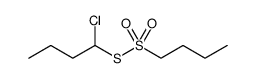 1-Butanesulfonothioic acid, S-(1-chlorobutyl) ester Structure