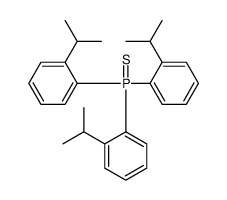 tris(2-propan-2-ylphenyl)-sulfanylidene-λ5-phosphane Structure