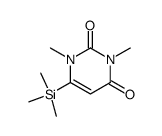 1,3-diphenyl-6-trimethylsilyluracil结构式