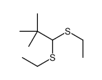 1,1-bis(ethylsulfanyl)-2,2-dimethylpropane Structure