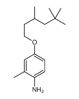 2-methyl-4-(3,5,5-trimethylhexoxy)aniline Structure