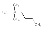 Silane, butyltrimethyl- Structure