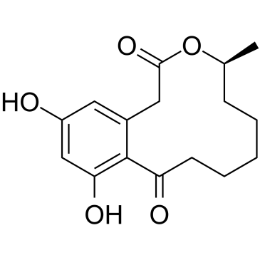 弯孢霉菌素结构式