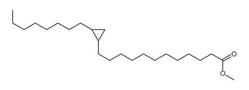 2-Octylcyclopropanedodecanoic acid methyl ester结构式