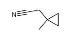 (1-methylcyclopropyl)acetonitrile Structure