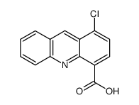 1-chloroacridine-4-carboxylic acid结构式