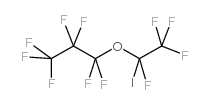 1,1,1,2,2,3,3-heptafluoro-3-(1,2,2,2-tetrafluoro-1-iodoethoxy)propane Structure