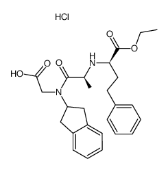 delapril hydrochloride Structure