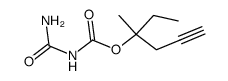 5-Hexyn-3-ol,3-methyl-,allophanate(6CI) Structure