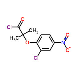 2-(2-Chloro-4-nitrophenoxy)-2-methylpropanoyl chloride picture