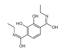 1-N,4-N-diethyl-2,3-dihydroxybenzene-1,4-dicarboxamide Structure