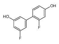 3-fluoro-4-(3-fluoro-5-hydroxyphenyl)phenol结构式