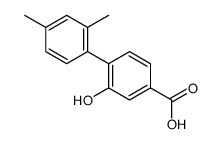 4-(2,4-dimethylphenyl)-3-hydroxybenzoic acid Structure