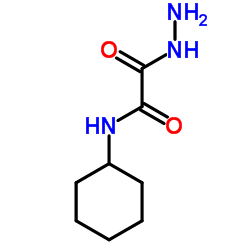 N1-CYCLOHEXYL-2-HYDRAZINO-2-OXOACETAMIDE structure