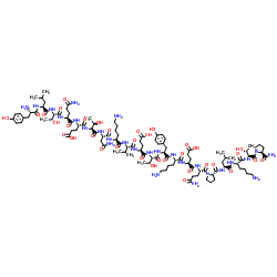 pTH-Related Protein (67-86) amide (human, bovine, dog, mouse, ovine, rat) trifluoroacetate salt结构式