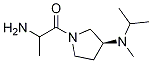 (S)-2-AMino-1-[3-(isopropyl-Methyl-aMino)-pyrrolidin-1-yl]-propan-1-one Structure