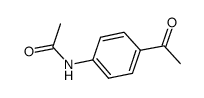 4-Acetamidoacetophenone Structure