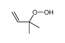 3-hydroperoxy-3-methylbut-1-ene结构式