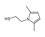 2-(2,5-dimethylpyrrol-1-yl)ethanethiol Structure