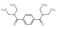 NNN'N'-TETRAETHYLTEREPHTHALAMIDE Structure