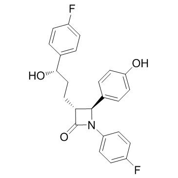 Ezetimibe structure