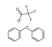 diphenyliodonium trifluoroacetate Structure