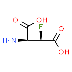 D-Aspartic acid, 3-fluoro-, threo- (9CI)结构式