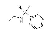 (S)-(-)-N-ethyl-α-methylbenzylamine Structure