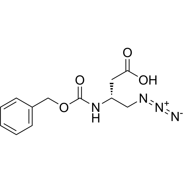 Z-D-Dbu(N3)-OH结构式