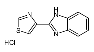 tiabendazole hydrochloride Structure