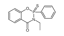 2-Phenyl-3-ethyl-2,3-dihydro-4H-1,3,2-benzoxazaphosphorin-4-one 2-sulf ide picture