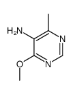 5-Pyrimidinamine, 4-methoxy-6-methyl- (9CI) picture