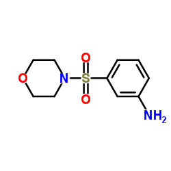 3-(morpholinosulfonyl)aniline structure