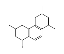 1,3,6,8-Tetramethyl-1,2,3,4,5,6,7,8-oktahydro-phenanthren结构式