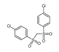 Bis[(4-chlorophenyl)sulfonyl]methane structure