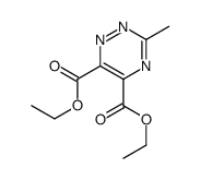 diethyl 3-methyl-1,2,4-triazine-5,6-dicarboxylate Structure